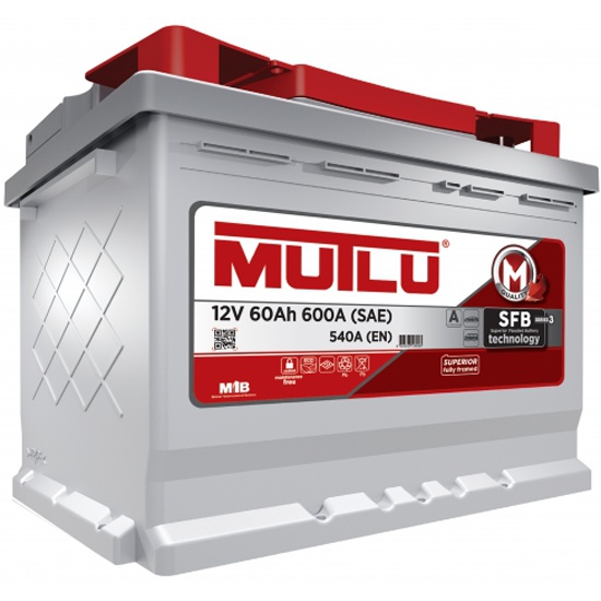 Аккумулятор Mutlu SFB M3 6СТ-60.0 низкий Аккумулятор Mutlu SFB M3 6СТ-60.0 низкий