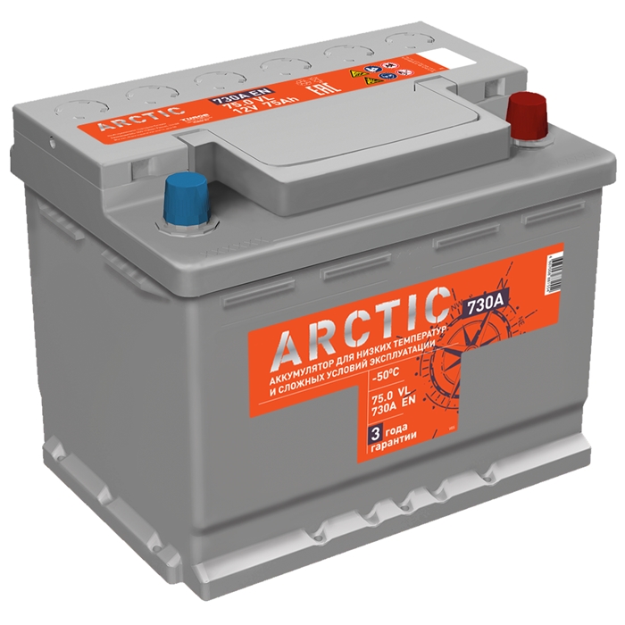 Аккумулятор TITAN ARCTIC 6СТ-75.0 VL Аккумулятор TITAN ARCTIC 6СТ-75.0 VL